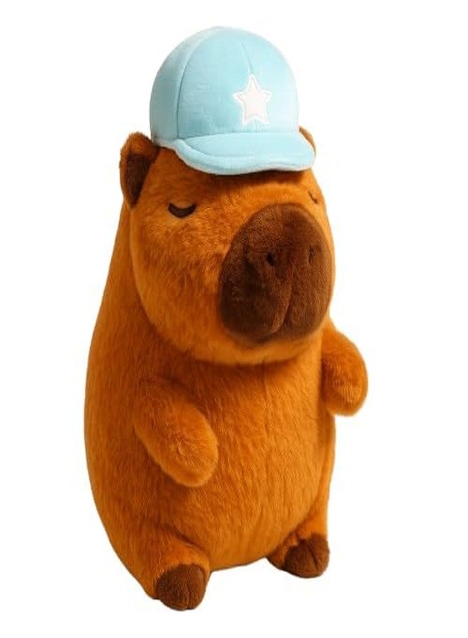 AVS Cute Soft Capybara with Cap 25cm Plush Toy | Big Stuffed Animal | Ultra Soft, Huggable & Cuddly Gift for Kids, Girls, Boys for Birthday, Valentine’s Day - Image 1